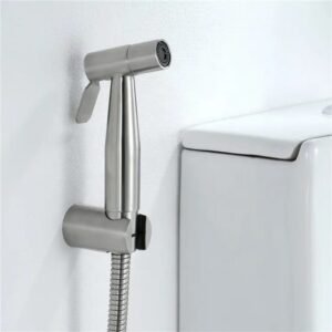 New Star Sanitary Premium Stainless Steel Bidet Sprayer – Modern Hygiene Shattaf with Flexible Hose
