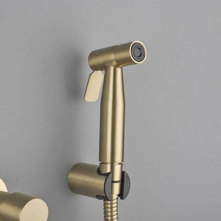 New Star Sanitary Premium Gold Bidet Sprayer – Modern Hygiene Shattaf with Flexible Hose